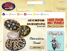 Tablet Screenshot of motomamasmunchies.com